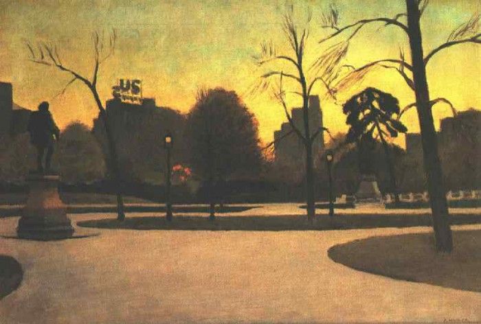 Hopper Shakespeare at Dusk, 1935, Private. , 