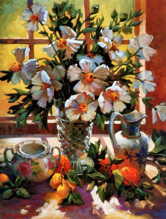 Maxine Johnson - Matillija Poppies, De. , 