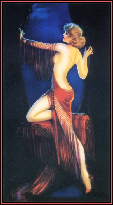 Exotic Ladies11-Patten Irene-Lady In Red-D50. , 