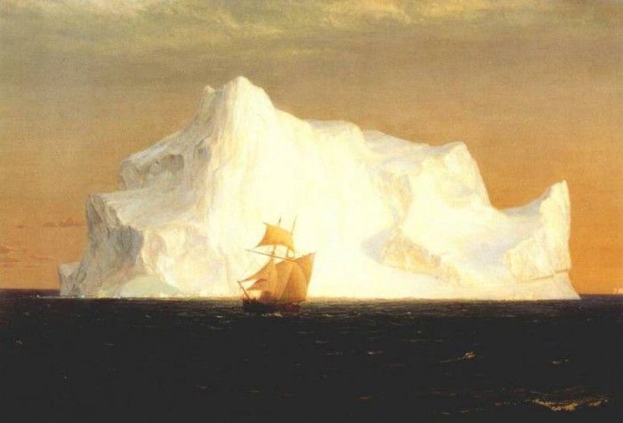 church the iceberg 1891. , 