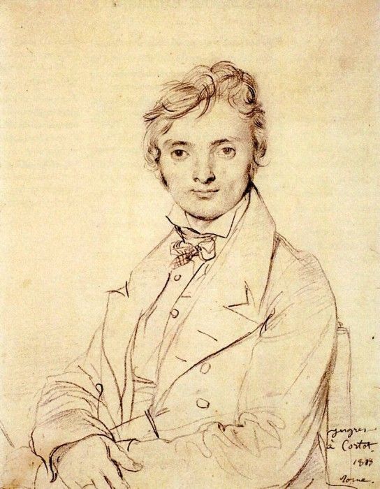 Ingres Jean Pierre Cortot. ,   