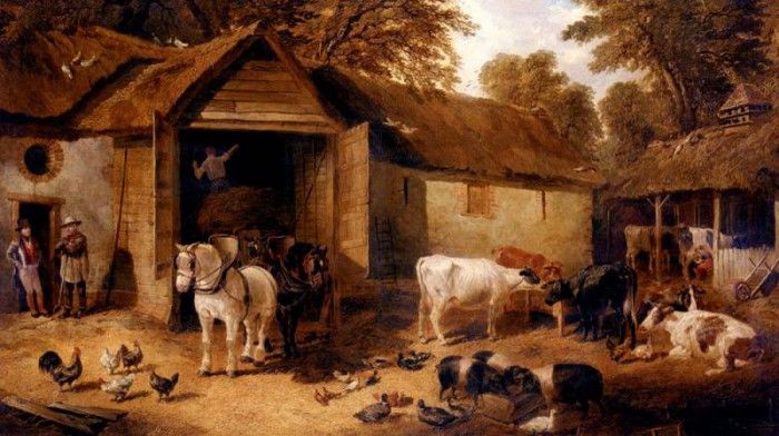 Herring Jnr. John Frederick The Farmyard3. ,  