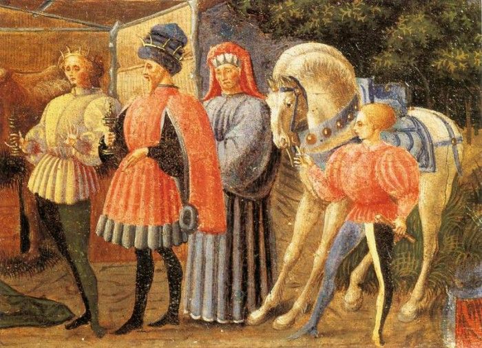 P.Uccello Adorazione dei Magi 1435. , 