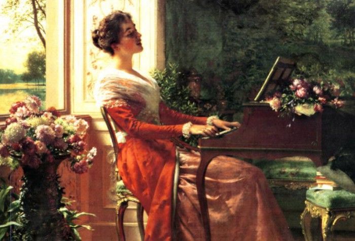 At the Clavichord   Love Song. Czachorski,   
