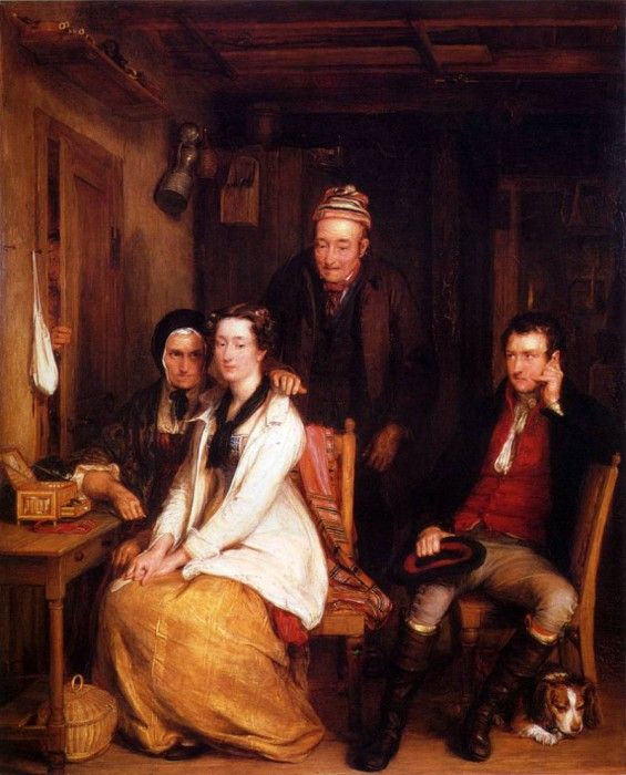 Wilke Sir David The Refusal From Burns Duncan. , 