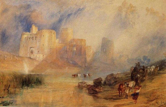 Turner Joseph Mallord William Kidwelly Castle. ,   