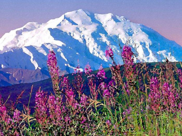 Mount McKinley, Denali National Park, Alaska - 1600x1200 - I. ���� Denali National