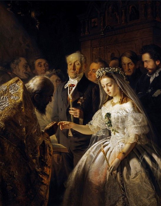   [Vasily Pukirev - The Unequal Marriage] 1862. ,   (1832-1890)