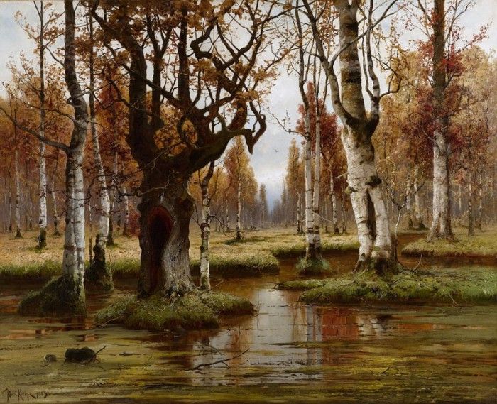   - Birkenwald. 1883. ,  (1850-1924)