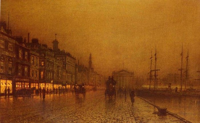 Grimshaw John Atkinson Greenock Dock.   