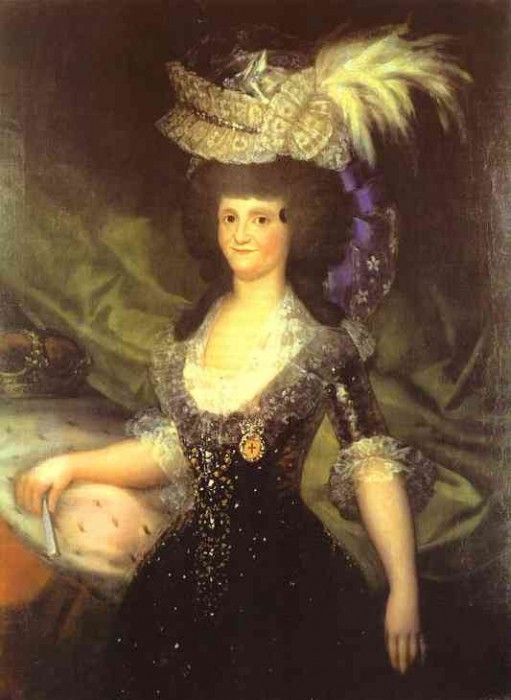 Francisco de Goya - Queen Maria Luisa.   ,  