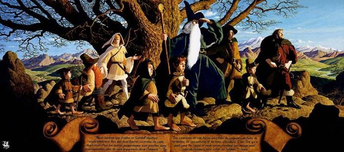 ma Hildebrandt La communaute de l Anneau. , Greg