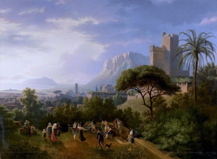 Danseurs de tarentelle pr