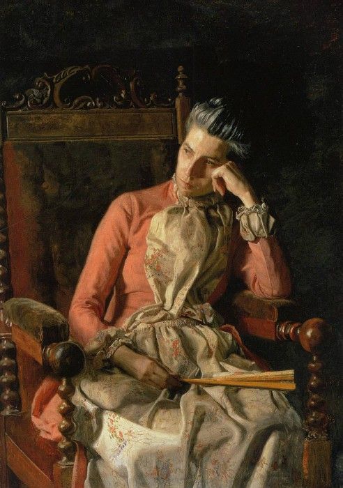 Eakins Thomas Portrait of Amelia Van Buren. , 