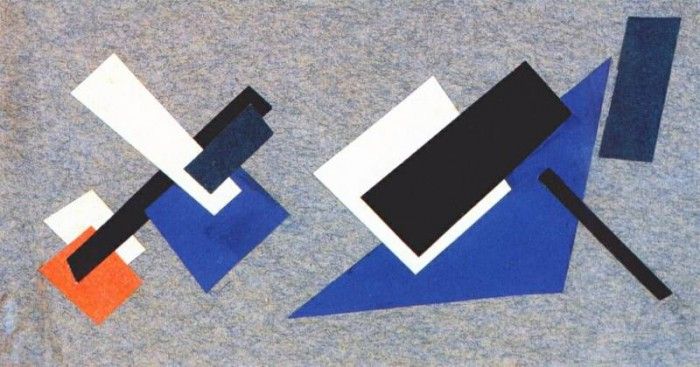 popova suprematist design for embroidery workshop. 