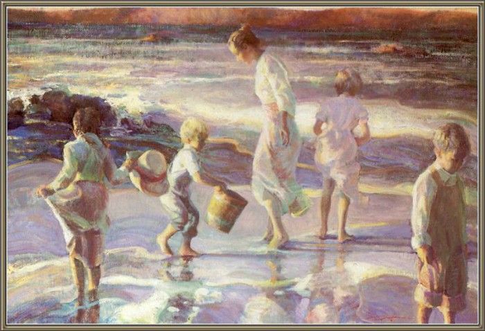 cr DonHatfield-01-FrolickingAtTheSeashore. , 