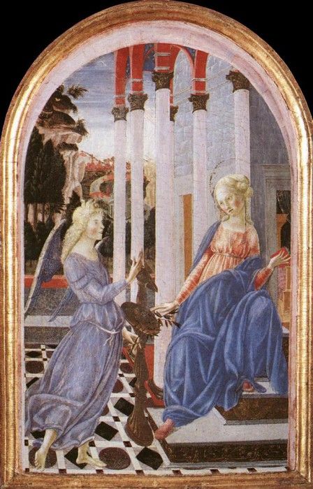 FRANCESCO DI GIORGIO MARTINI Annunciation.    