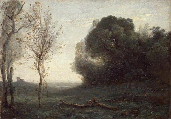 Corot Morning. , --