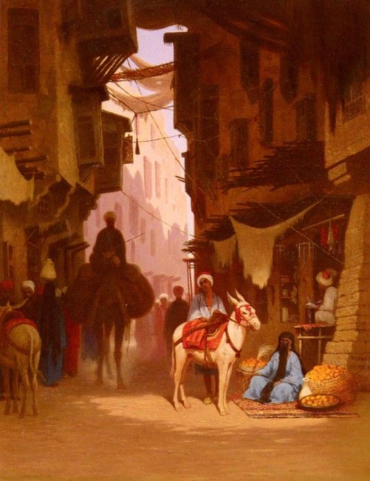 Frere Charles Theodore The Souk. ,  