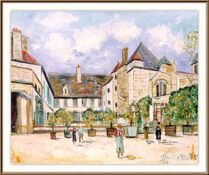 Utrillo Saint-Jean-D-Archevieres-Rhone-sj. , 