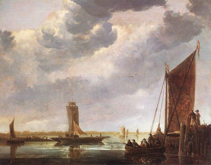 CUYP Aelbert The Ferry Boat. , Aelbert