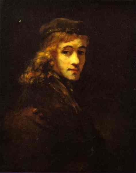 Rembrandt - Portrait of Titus, the Artists Son.    