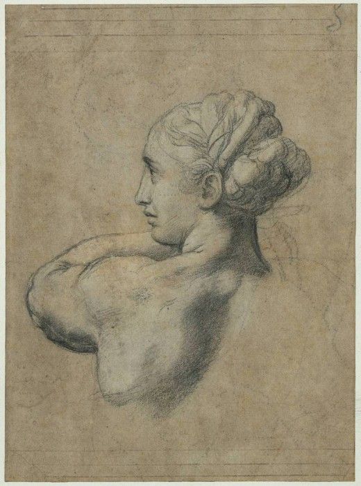 Raphael Head of a Woman. 