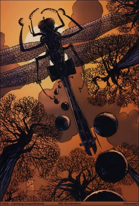 080 Daruma!  WFA - TGC  C-23 - Uprising (unpublished). Sienkiewiecz, 