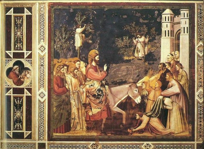 Giotto   Scrovegni   [26]   Entry into Jerusalem.   