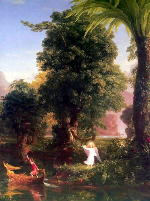 hudson rv sc csg017b the voyage of life youth-thomas cole. , 