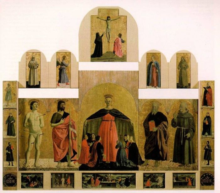 Polidiptico de la Misericordia (1445-62). ,  