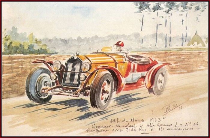 c 1933 the winning alfa romeo nr 11.  