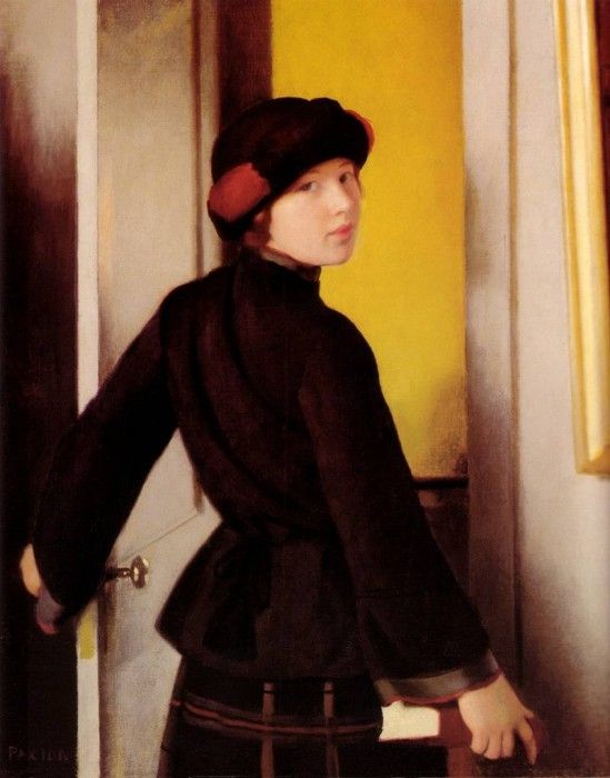 WilliamPaxton LeavingTheStudio 1921. ,  