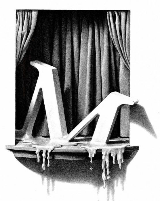 Z 013 The M was Beginning to Melt ChrisVanAllsburg sqs. Allsburg,  
