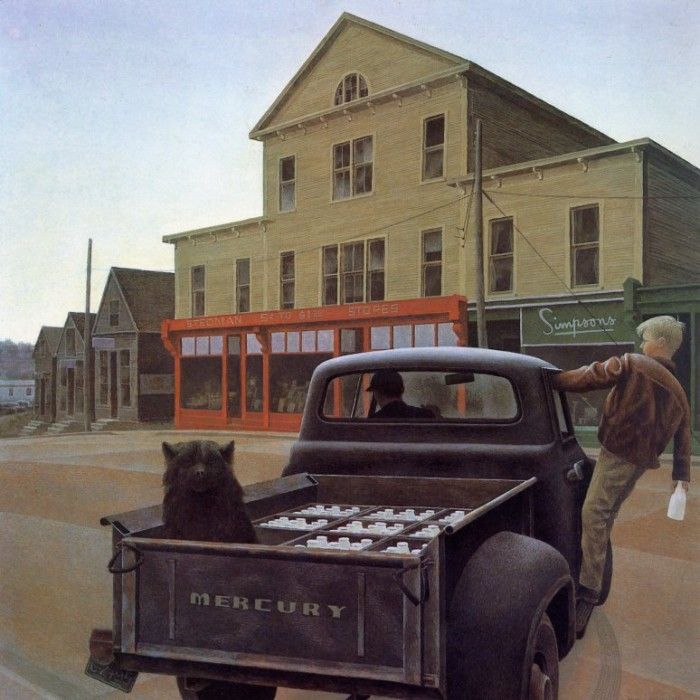 Alex Colville - Milk Truck, De. , 