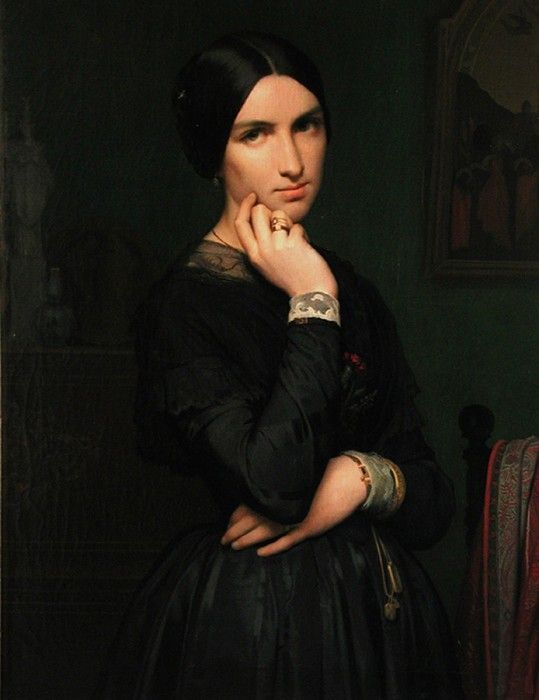 Flandrin Hippolyte Madame Hippolyte Flandrin. Flandrin, 