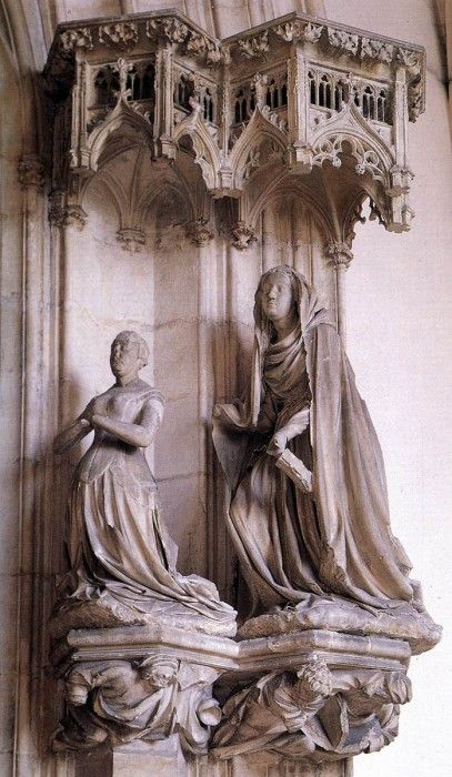 Sluter Memorial to Philip the Bold detail 2. Sluter, 
