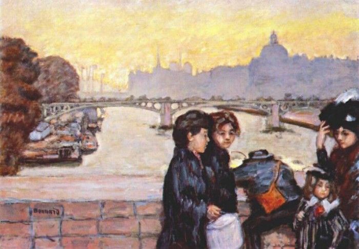 bonnard the pont du carrousel c1903.  