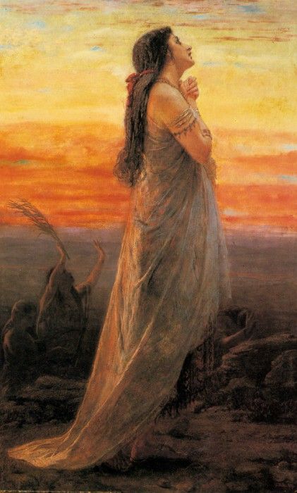 Hicks George Elgar The Lament Of Jephthahs Daughter. ,  