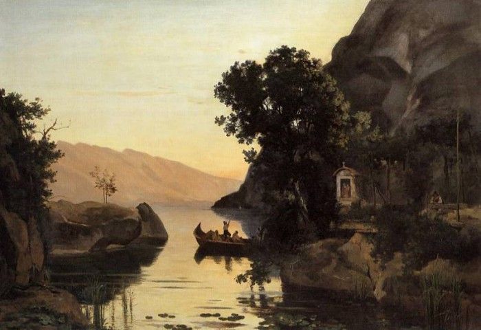 Corot View at Riva Italian Tyrol. , --