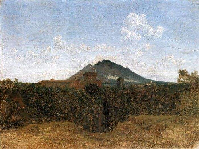 Corot Civita Castellana and Mount Soracte. , --