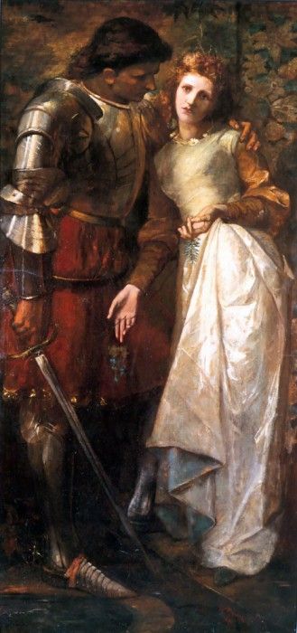 Ophelia and Laertes. ,  