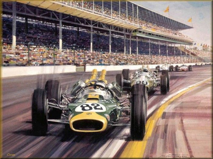 CorsaScan 027 Clark Wins The Indianapolis 1965. , 