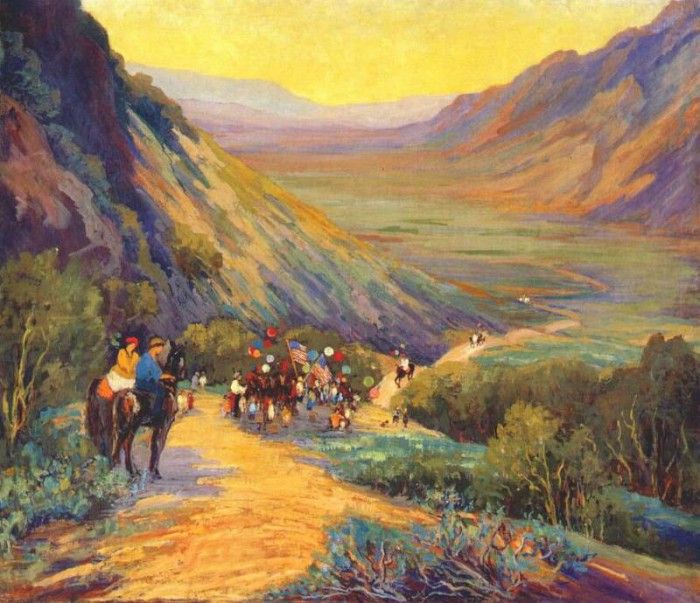 evans desert picnic, arizona c1930. �����