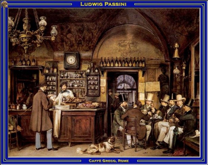 PO Vp S2 54 Passini-Caff Greco(Rome). 