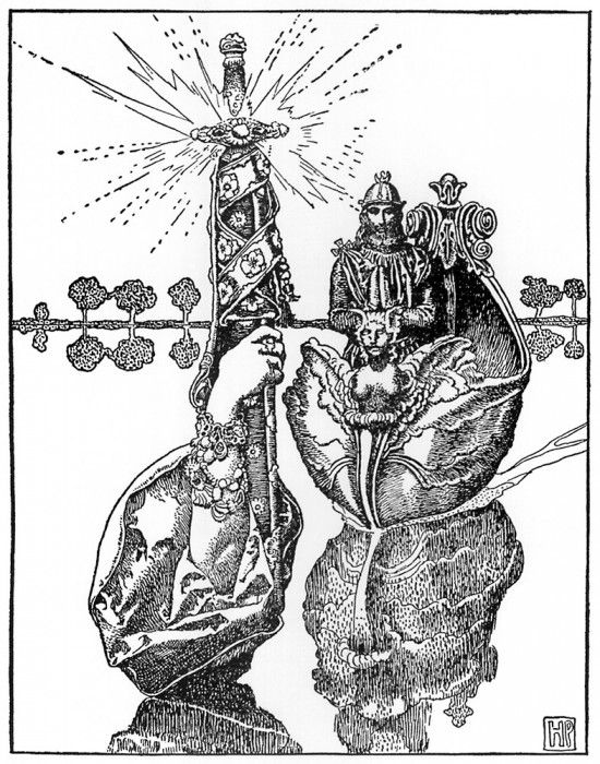 cr HowardPyle-01-ExcaliburTheSword. , 