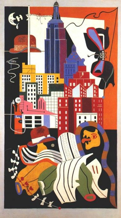 davis new york mural 1932. 