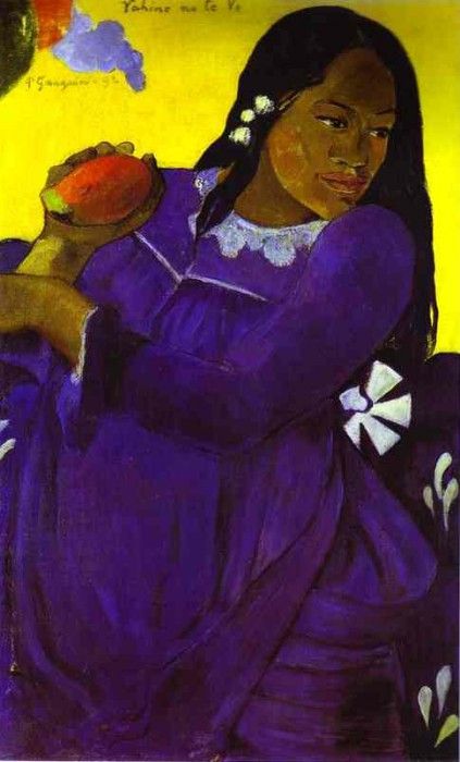 Gauguin - Vahine No Te Vi (Woman With A Mango). , 