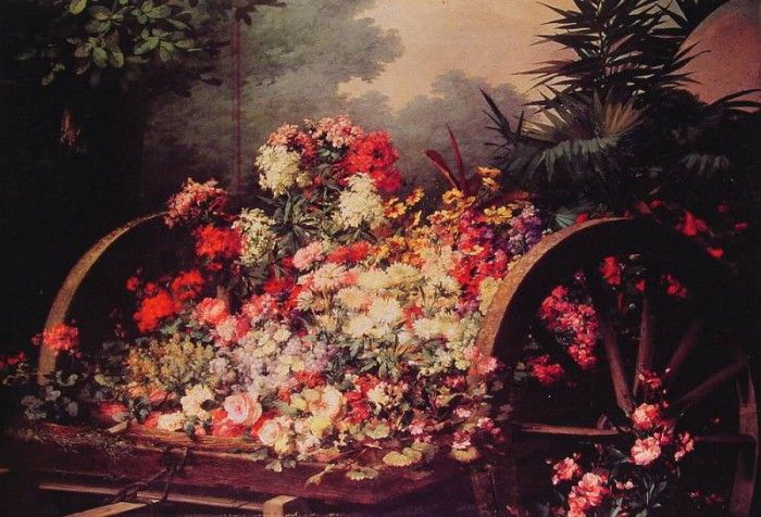 A cart of flowers. Keghel, 