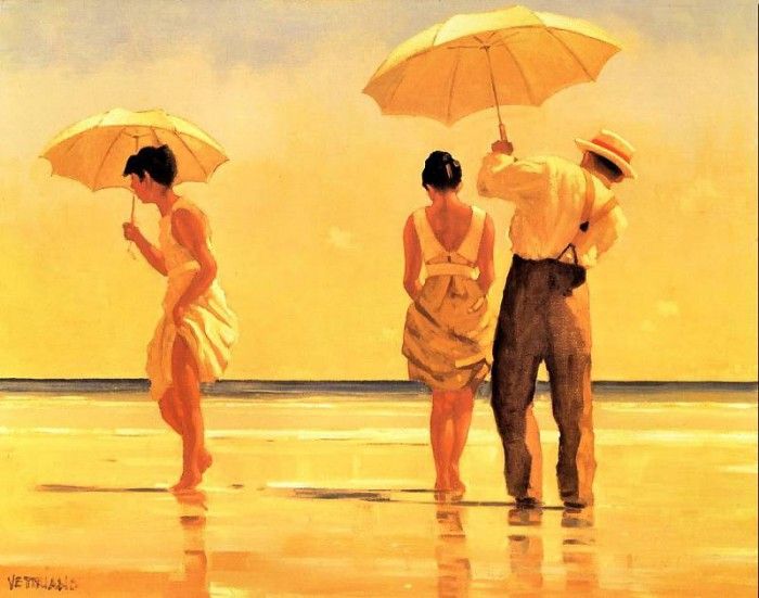 Jack Vettriano - Mad Dogs, De.  